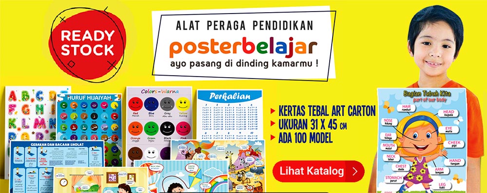 Mainan Anak Edukatif Poster Pendidikan poster belajar