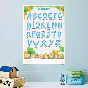 POSBEL Poster Belajar Alfabet Tipe 12