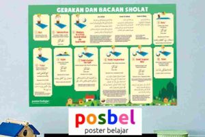 Jual Poster Asmaul Husna, HP/WA : 0812-8490-8806