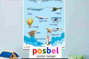 Jual Poster Transportasi Murah, HP/WA : 0812-8490-8806. Desain keren, nggak ada di pasaran, anak-anak pasti suka.