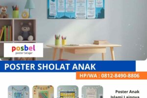 Poster Tata Cara Sholat Anak Berkualitas Bagus untuk Pemahaman Ibadah yang Lebih Terarah